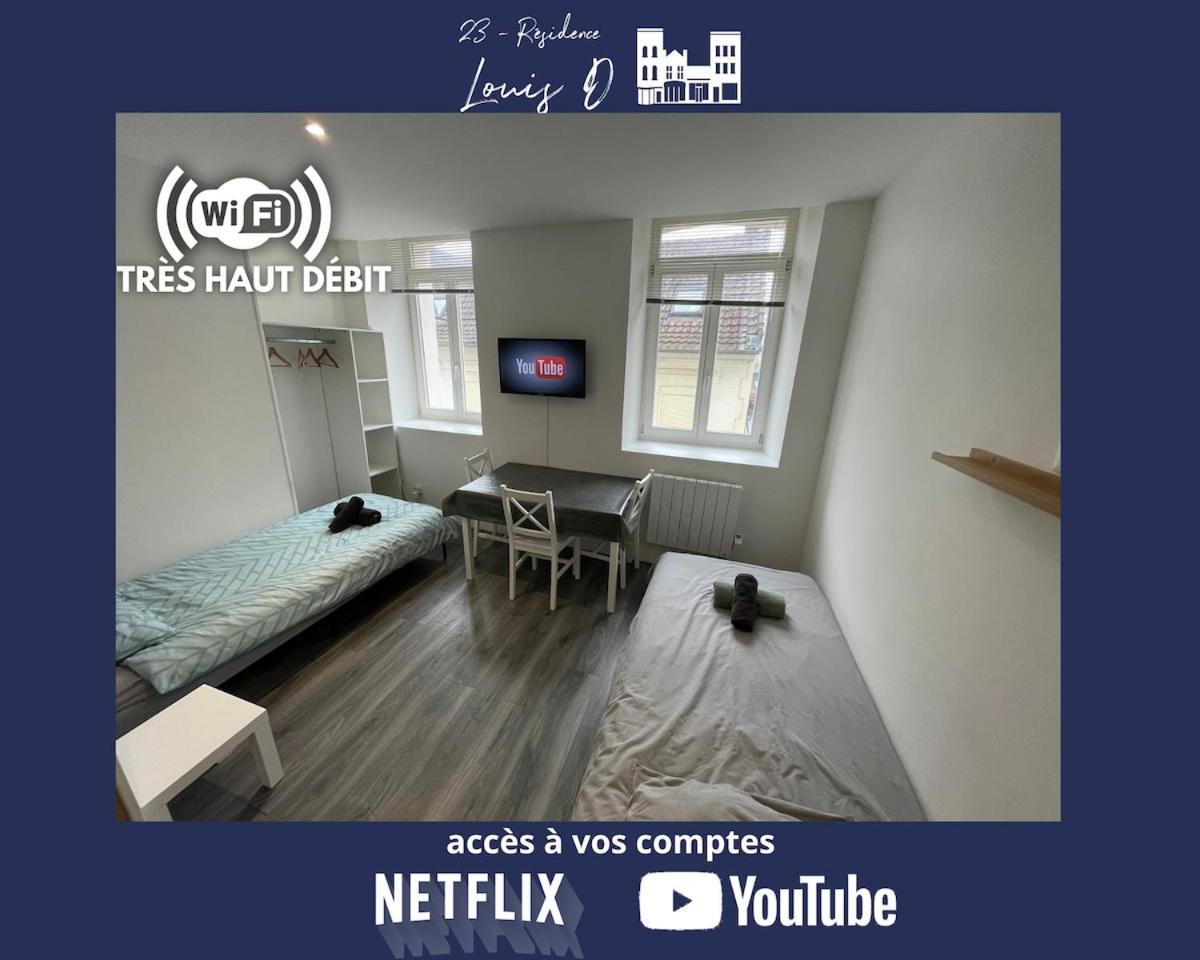 Апартаменты 2 Le Nid Bleu Bethunois Cosy And Central Бетюн Экстерьер фото